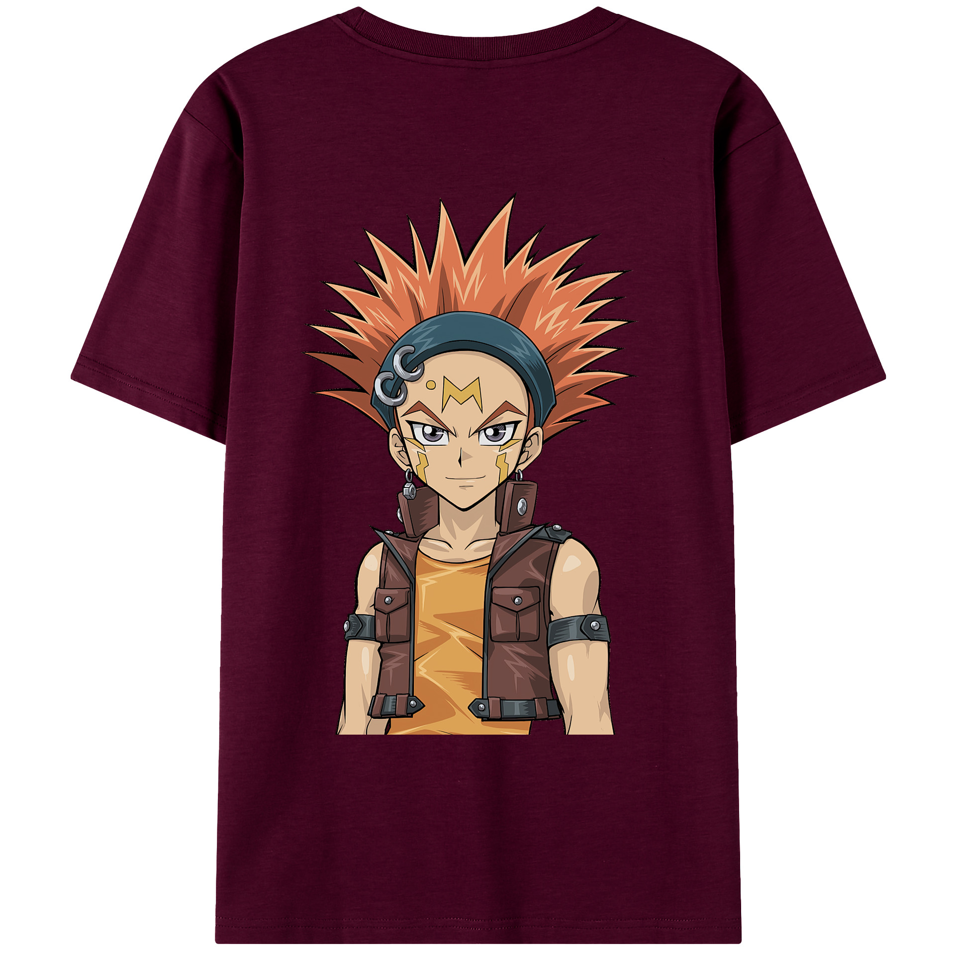 遊☆戯☆王 Yu-Gi-Oh! レディース半袖Tシャツ(バックプリント)